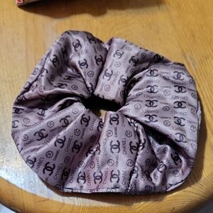 Brown And Black Fashion Scrunchie